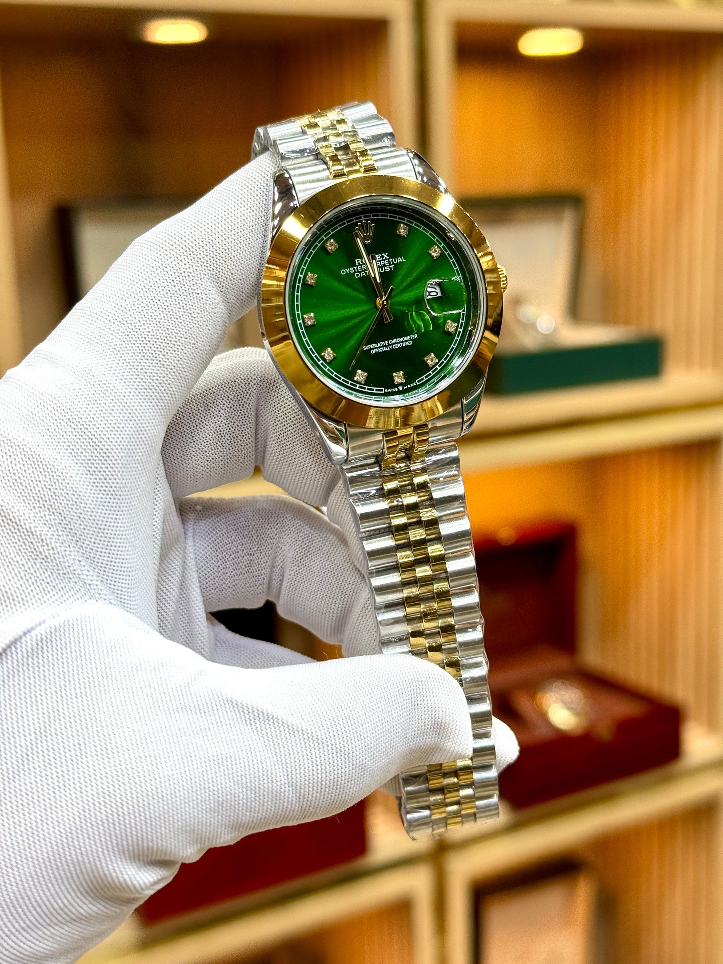 Luxury all Dial colour Two-Tone Stainless Steel Watch for Men