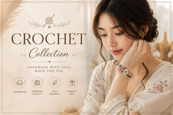 Handmade Crochet Bracelets  & All Collection