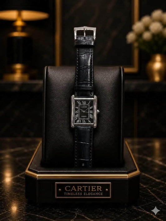 ZOLVEX Timeless Square Leather Watch – Luxury Classic Analog Watch for Men & Women MASTER COPY