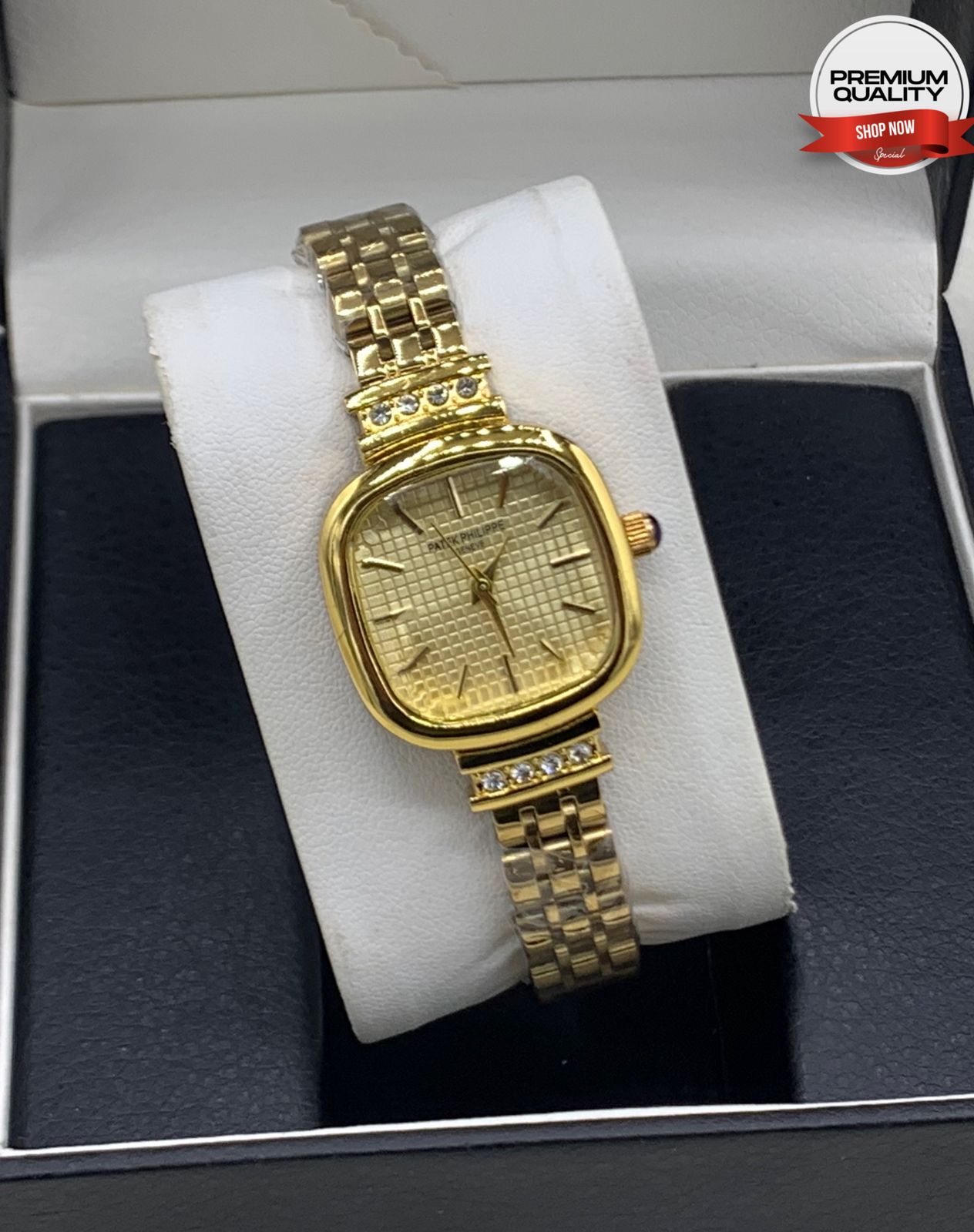 Luxury Turquoise Dial Women's Watch – Elegant Silver Bracelet Edition