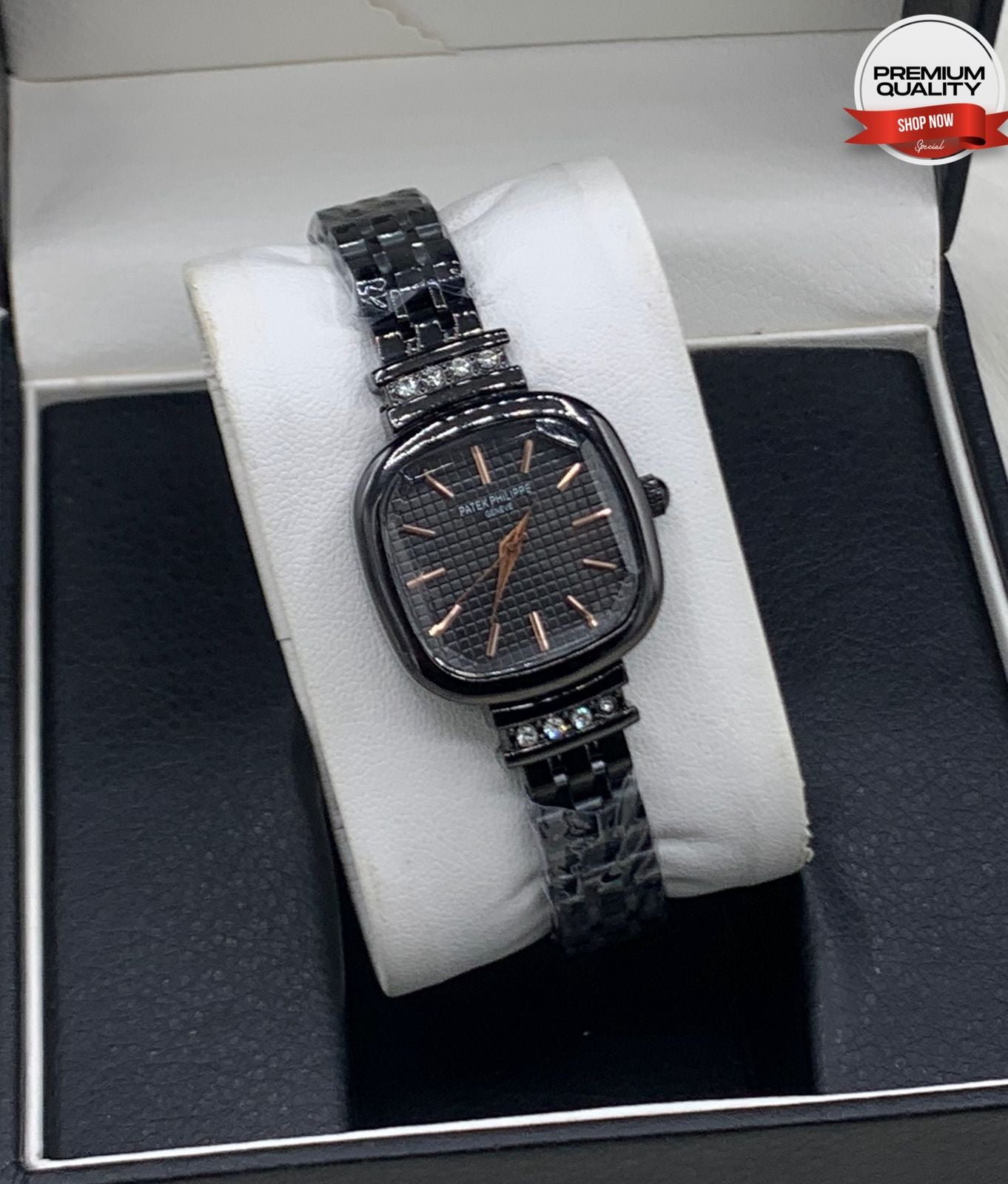 Luxury Turquoise Dial Women's Watch – Elegant Silver Bracelet Edition