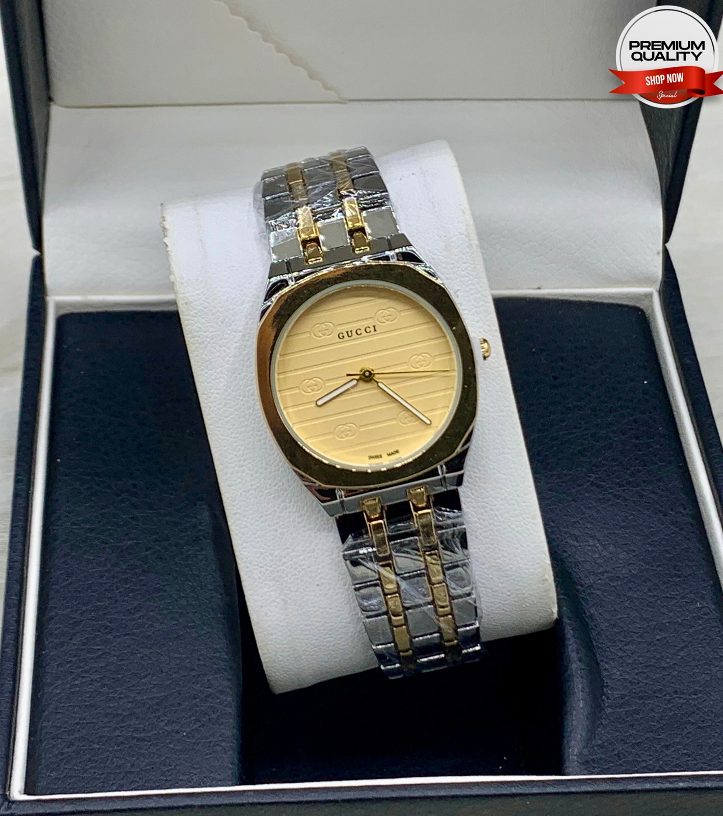 ZOLVEX Luxury Women’s Analog Watch – Two Tone Stainless Steel Strap,Elegant Wrist Watch