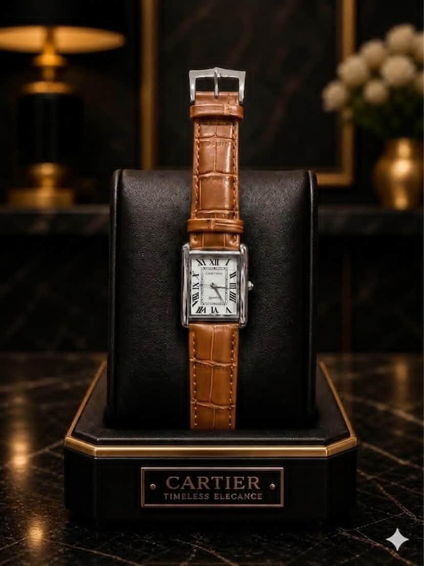 ZOLVEX Timeless Square Leather Watch – Luxury Classic Analog Watch for Men & Women MASTER COPY